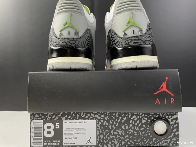 One Kick 3 Chlorophyll Jordan 136064-006 Retro Air 0710